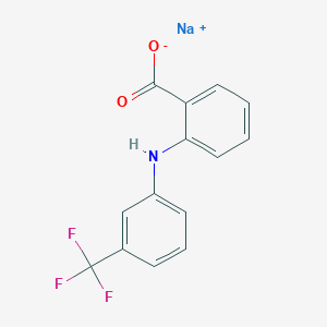 molecular formula C14H9F3NNaO2 B7820915 CID 74793 