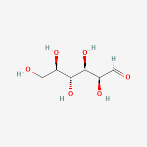 molecular formula C6H12O6 B7820921 (2S,3R,4R,5R)-2,3,4,5,6-pentahydroxyhexanal CAS No. 41846-94-0