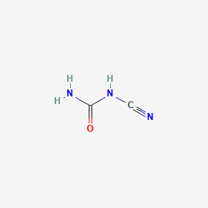 molecular formula C2H3N3O B7820955 Cyanourea CAS No. 2208-89-1