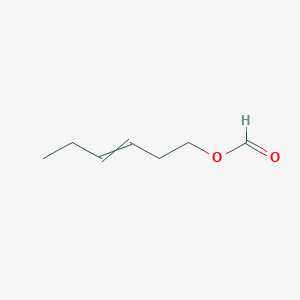 molecular formula C7H12O2 B7820962 Hex-3-EN-1-YL formate 