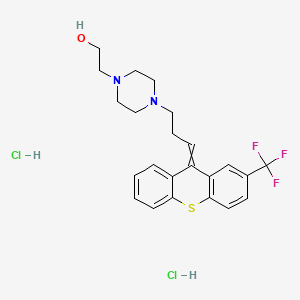 molecular formula C23H27Cl2F3N2OS B7821017 氟奋乃静二盐酸盐 