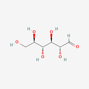 molecular formula C6H12O6 B7821038 (2R,3R,4R,5R)-2,3,4,5,6-pentahydroxyhexanal CAS No. 41612-82-2