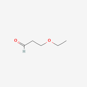 molecular formula C5H10O2 B7821046 3-Ethoxypropionaldehyde CAS No. 63918-98-9