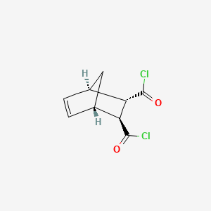 molecular formula C9H8Cl2O2 B7821126 trans-5-Norbornene-2,3-dicarbonyl chloride 