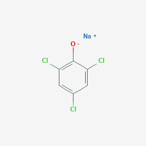 molecular formula C6H2Cl3NaO B7821137 sodium;2,4,6-trichlorophenolate 