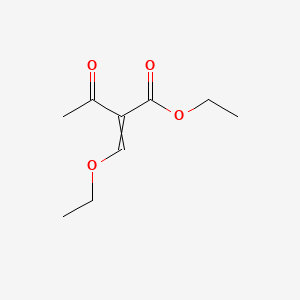 molecular formula C9H14O4 B7821143 Ethyl 2-(ethoxymethylene)acetoacetate 