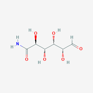 molecular formula C6H11NO6 B7821151 (2S,3S,4S,5R)-2,3,4,5-tetrahydroxy-6-oxohexanamide 