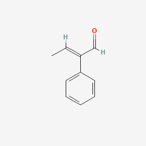 molecular formula C10H10O B7821230 2-Phenyl-2-butenal CAS No. 55088-52-3