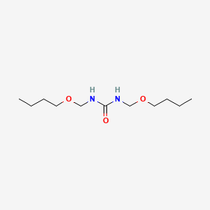 molecular formula C11H24N2O3 B7821276 1,3-Bis(butoxymethyl)urea CAS No. 4981-47-9