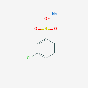 molecular formula C7H6ClNaO3S B7821287 CID 78818 