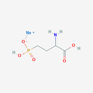 molecular formula C4H9NNaO5P B7821367 DL-AP4 Sodium salt 