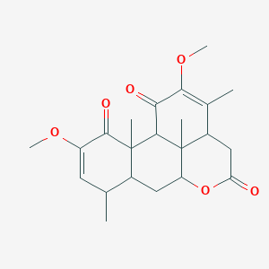 molecular formula C22H28O6 B7821373 Quassin 