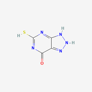 molecular formula C4H3N5OS B7821379 CID 96473 