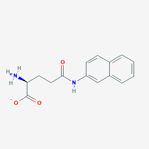 molecular formula C15H16N2O3 B7821434 (2S)-2-azaniumyl-5-(naphthalen-2-ylamino)-5-oxopentanoate 