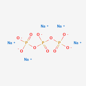 molecular formula Na5P3O10<br>Na5O10P3 B7821484 Sodium tripolyphosphate CAS No. 9010-08-6