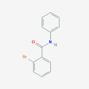 molecular formula C13H10BrNO B078215 2-溴-N-苯基苯甲酰胺 CAS No. 10282-57-2