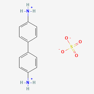 molecular formula C12H14N2O4S B7821561 Benzidine sulphate 