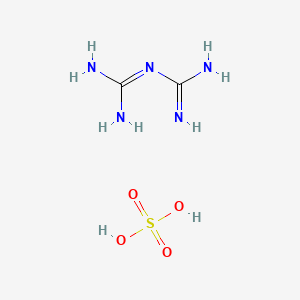 molecular formula C2H9N5O4S B7821574 Biguanide sulphate CAS No. 6945-23-9