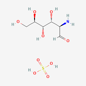 molecular formula C6H15NO9S B7821580 Glucosamine sulfate CAS No. 216447-61-9