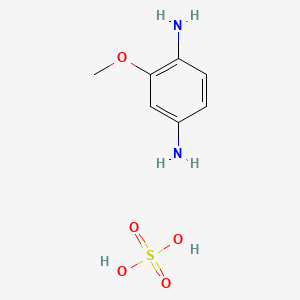 molecular formula C7H12N2O5S B7821618 2,5-Diaminoanisole sulfate CAS No. 42909-29-5