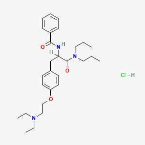 molecular formula C28H42ClN3O3 B7821620 盐酸替罗普胺 CAS No. 57227-16-4