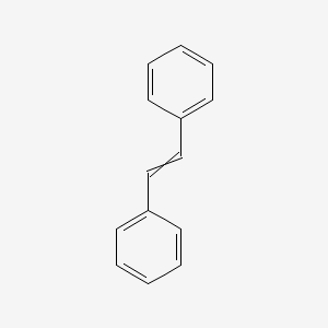 molecular formula C14H12 B7821643 苯，1,1'-(1,2-乙烯二基)双- 