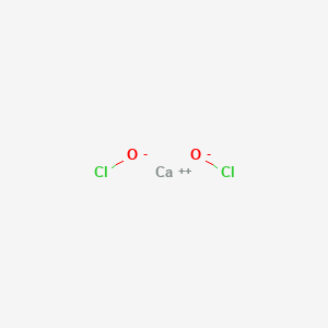 molecular formula Ca(ClO)2<br>CaCl2O2 B7821743 次氯酸钙 
