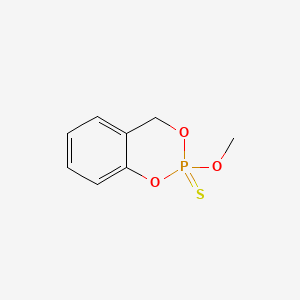 molecular formula C8H9O3PS B7821774 Dioxabenzofos CAS No. 90293-16-6