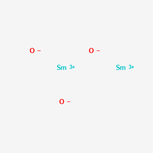 molecular formula Sm2O3<br>O3Sm2 B7821814 Samarium oxide CAS No. 12651-06-8
