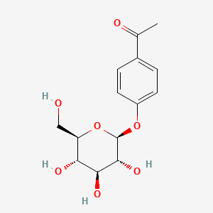 molecular formula C14H18O7 B7821902 白皮杉醇 CAS No. 1194723-63-1