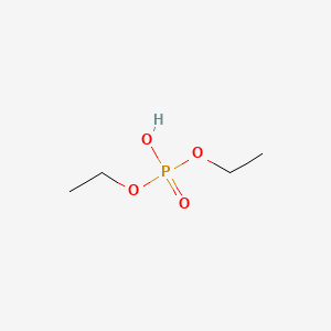 molecular formula C4H11O4P B7821942 磷酸二乙氢酯 CAS No. 52932-96-4