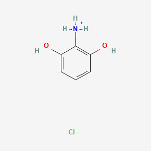 molecular formula C6H8ClNO2 B7822228 2,6-Dihydroxyaniline hydrochloride 
