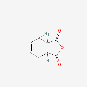 molecular formula C9H10O3 B7822294 1,2,3,6-Tetrahydro-3-methylphthalic anhydride CAS No. 35438-82-5