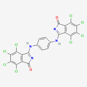 molecular formula C22H6Cl8N4O2 B7822335 CID 62584 