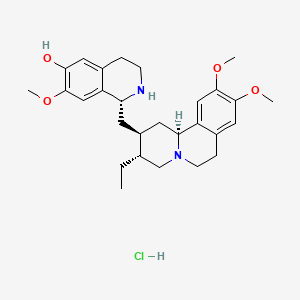 molecular formula C28H39ClN2O4 B7822360 Cephaeline hydrochloride 