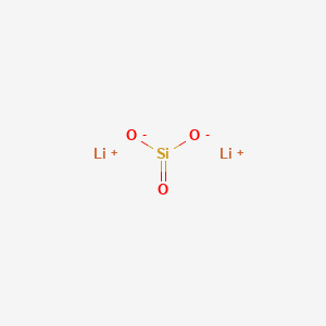 molecular formula Li2SiO3<br>Li2O3Si B7822639 硅酸锂 CAS No. 63985-45-5