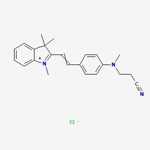 molecular formula C23H26ClN3 B7822657 C.I. Basic Red 14 chloride 