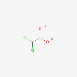 molecular formula C2H4Cl2O2 B7822913 2,2-Dichloro-1,1-ethanediol 