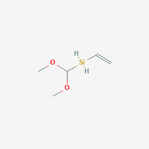 molecular formula C5H12O2Si B7822950 (Dimethoxymethyl)(vinyl)silane 