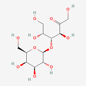molecular formula C12H22O11 B7822978 4-O-β-D-半乳吡喃糖基-D-果糖呋喃糖 