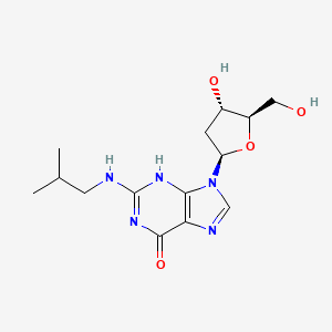 molecular formula C14H21N5O4 B7822994 CID 17750450 