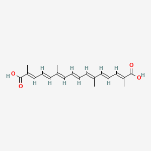 molecular formula C20H24O4 B7823005 番红花素 CAS No. 504-39-2