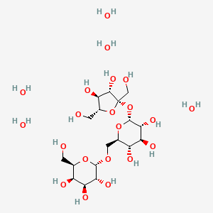 molecular formula C18H42O21 B7823032 Raffinose pentahydrate 