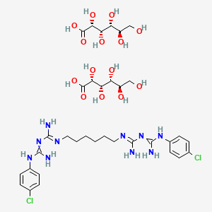 molecular formula C34H54Cl2N10O14 B7823046 Chlorhexidine Di Gluconate 