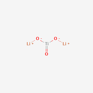 molecular formula Li2O3Ti B7823059 Dilithium;dioxido(oxo)titanium 