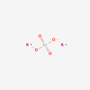molecular formula K2CrO4<br>CrK2O4 B7823068 Potassium chromate CAS No. 18453-57-1