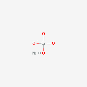 molecular formula PbCrO4<br>CrO4P B7823070 Lead chromate CAS No. 15804-54-3