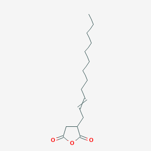 molecular formula C16H26O3 B7823377 (2-Dodecen-1-yl)succinic anhydride 