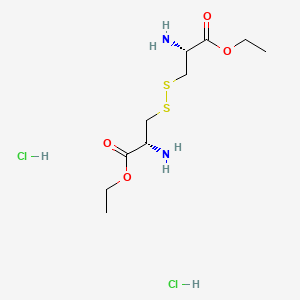 molecular formula C10H22Cl2N2O4S2 B7823489 二乙基L-胱氨酸二盐酸盐 CAS No. 74985-80-1