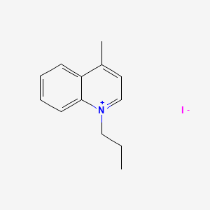 4-Methyl-1-propylquinolinium iodide
